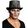 Chapeau haut de forme Halloween noir adulte