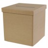 Tirelire kraft naturel carton 20 cm