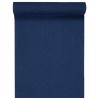 Chemin de table coton jean bleu 3 M