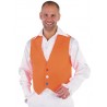 Déguisement gilet orange homme luxe