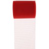 Rouleau de tulle rouge 80 mm x 10 M