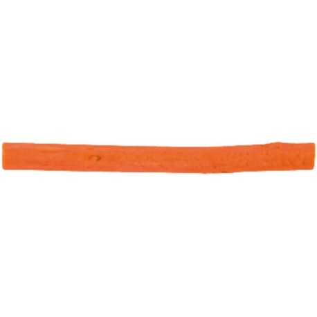 Bâtonnet de bois orange déco 8 cm les 12