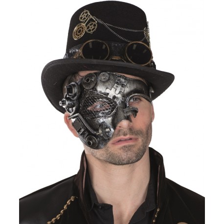 Demi masque Steampunk homme - Magie du Déguisement