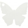 Marque place papillon carton 4.5 cm les 10 - coloris au choix